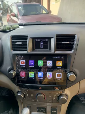 Toyota Highlander Android Screen 2008/2011 With GPS Navigation