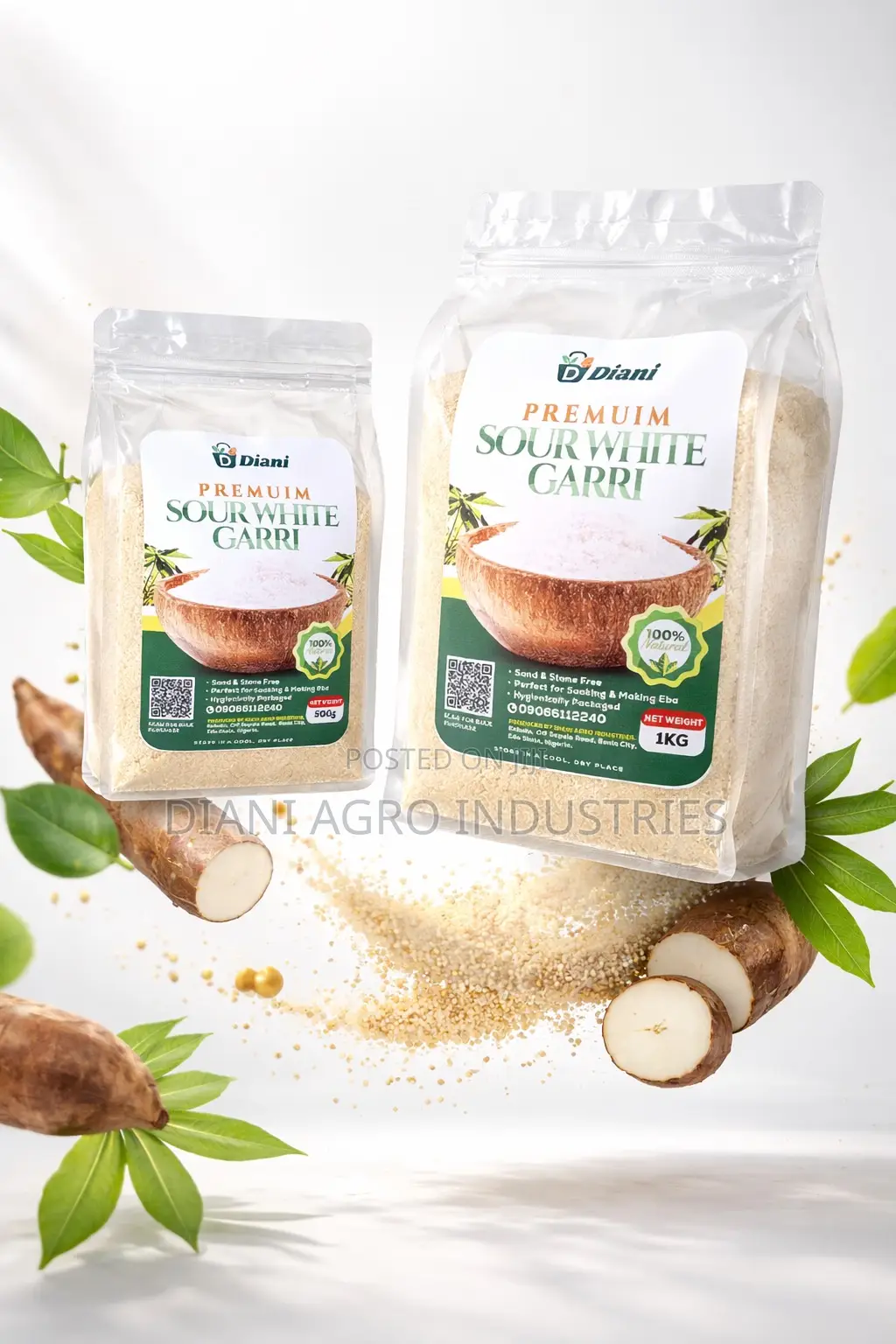 Sour White Garri