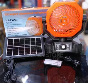 6 Inch Portable Solar Water Spray Fan.