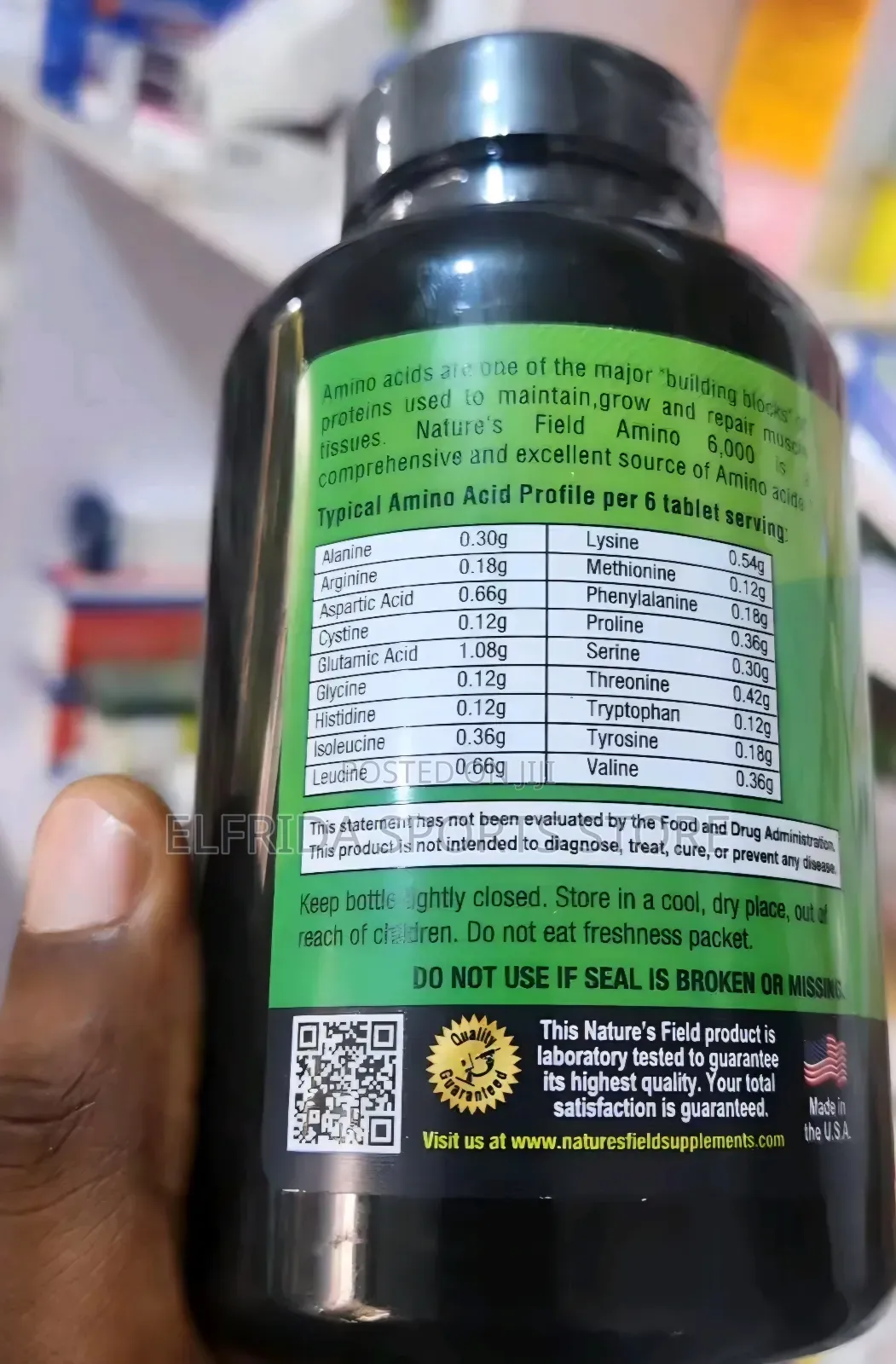 Amino 6000 Tablets – Muscle Recovery Performance