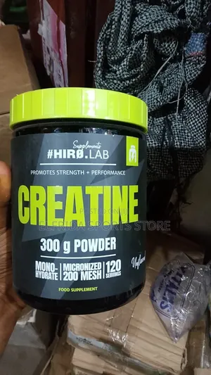 Hiro Lab Creatine Monohydrate 300g – Micronized Creatine Powder.