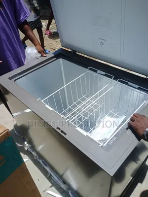 217 Liters Hisense Chest Freezer, Model Fc370sh, With Double Basket