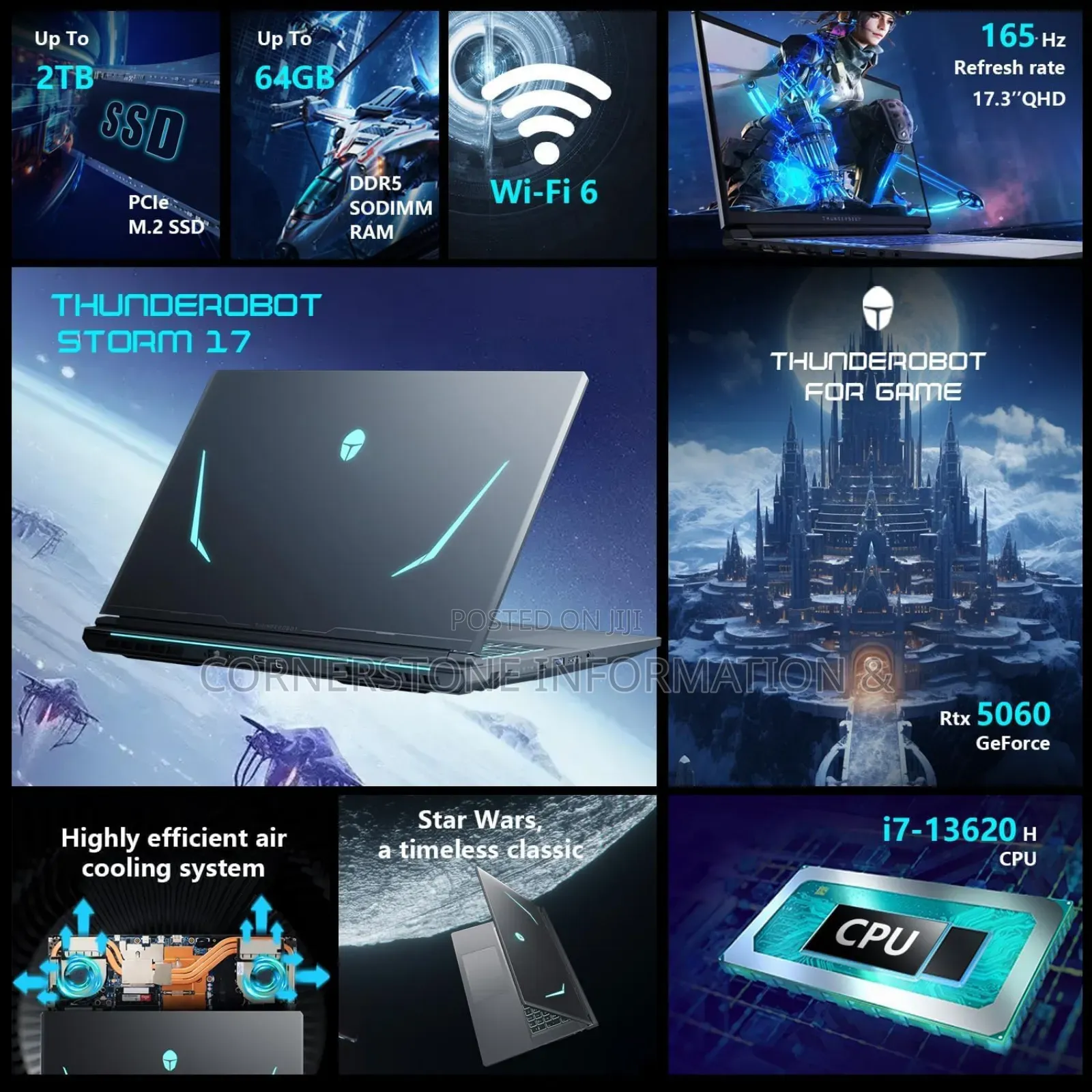 New Laptop 16GB Intel Core i7 SSD 1T