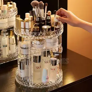 Panache Acrylic 360 Degree Rotation Makeup - Cosmetics Organizer