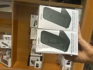 Samsung Wireless Charger Stand Fast Charge Fan Cooling Dock Pad