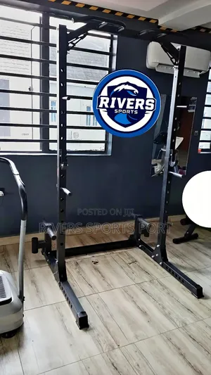 Hd Squat Rack Commercial/Personal Use Available at Rivers_sports