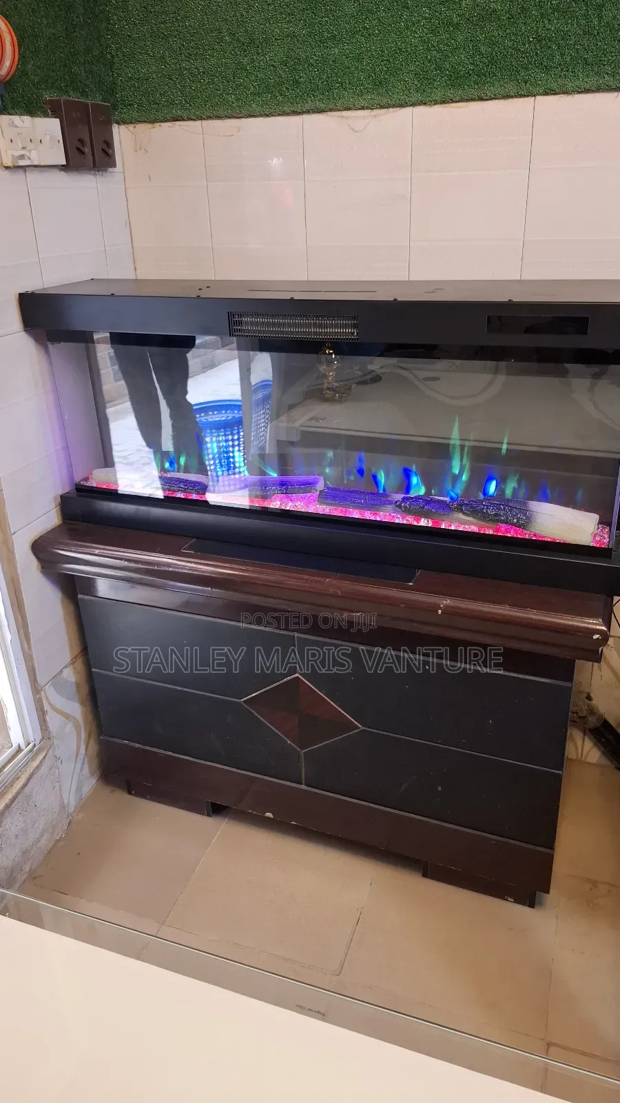 Brand New Imported Fireplace Stand With Heater