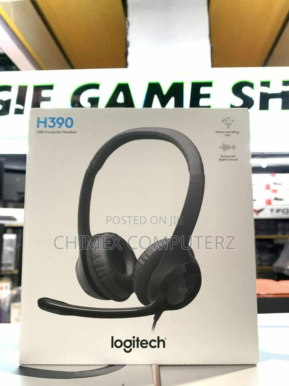 Logitech H390 Usb Headset With Noise Cancelling Microphone