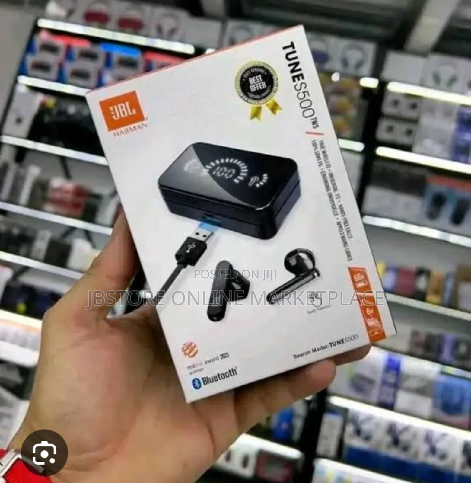 JBL Tune S500 TWS Wireless Bluetooth Earbuds