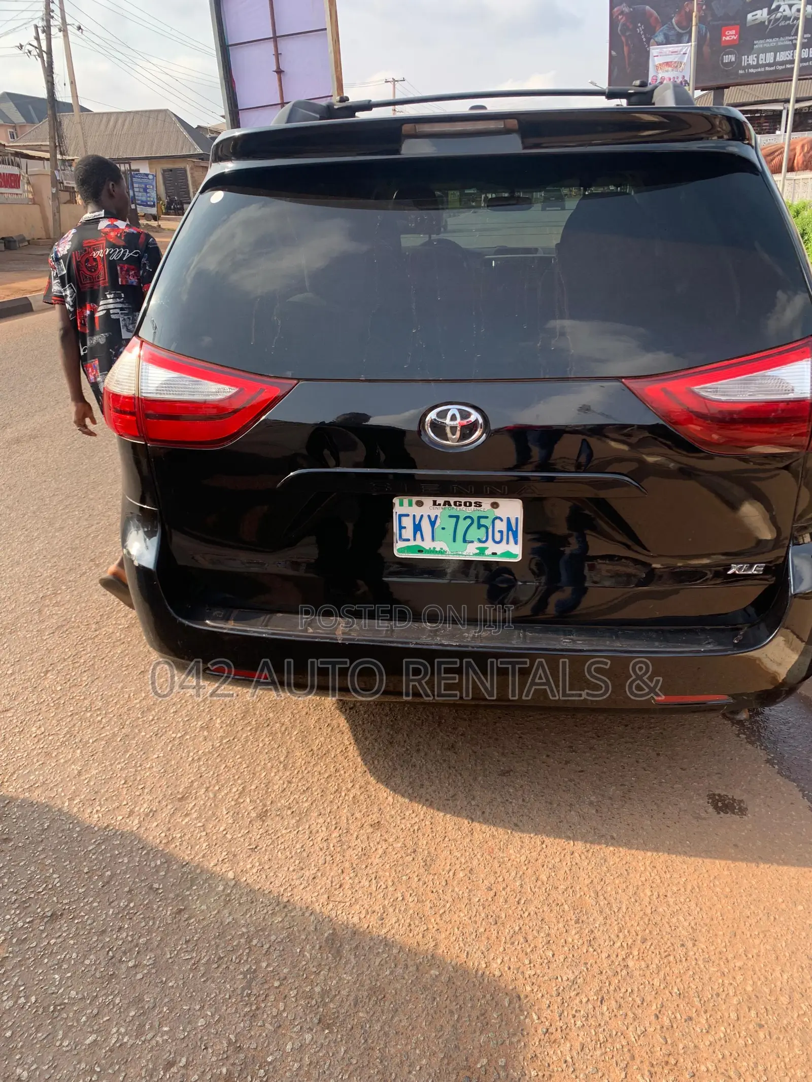 Toyota Sienna for Hire