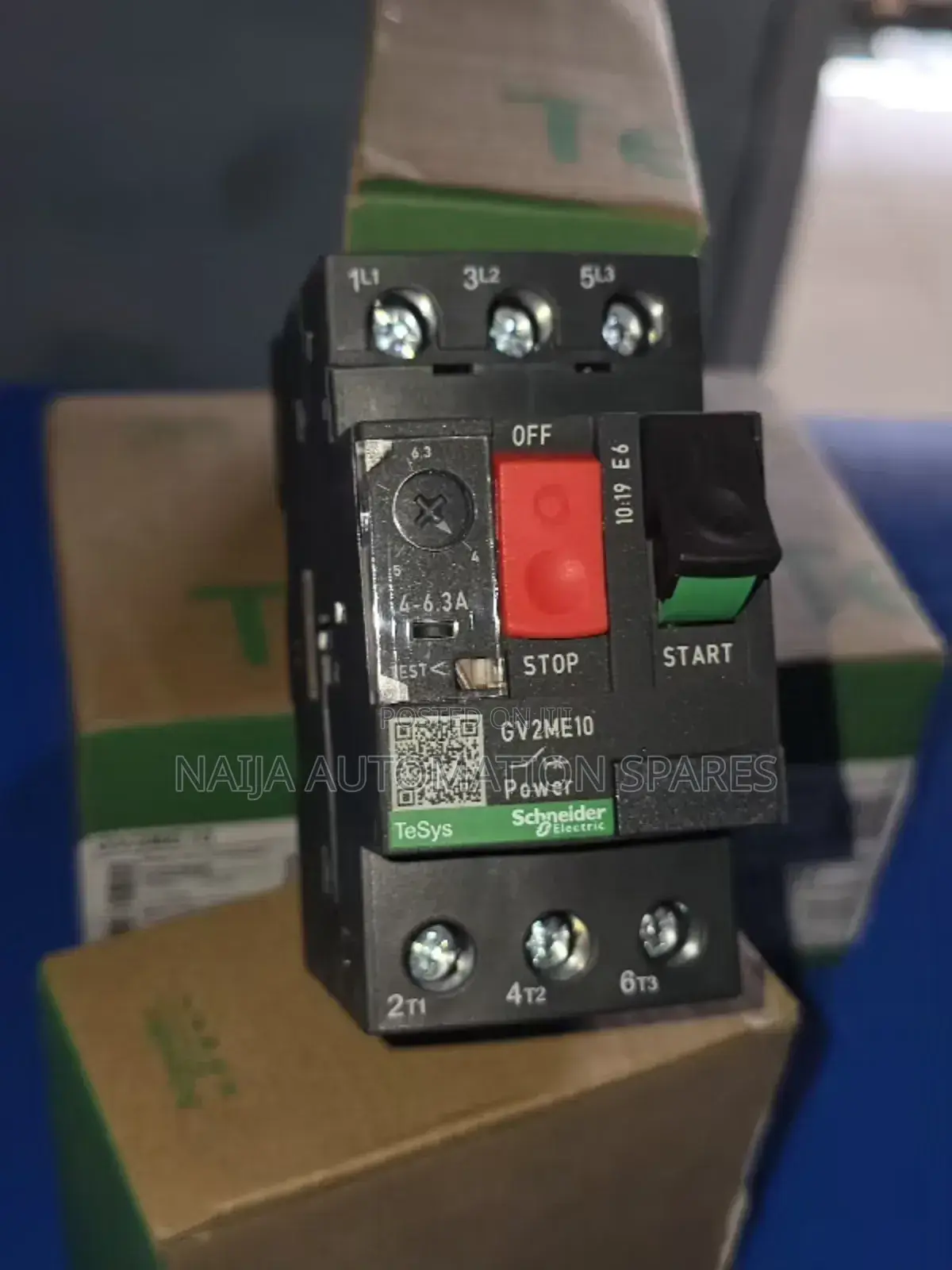 Schneider Motor Circuit Breaker 4 -6.3a | Gv2me10