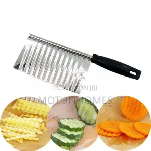 Slicer Fruits Vegetable Crinkle Wavy Cutter Quality Knife