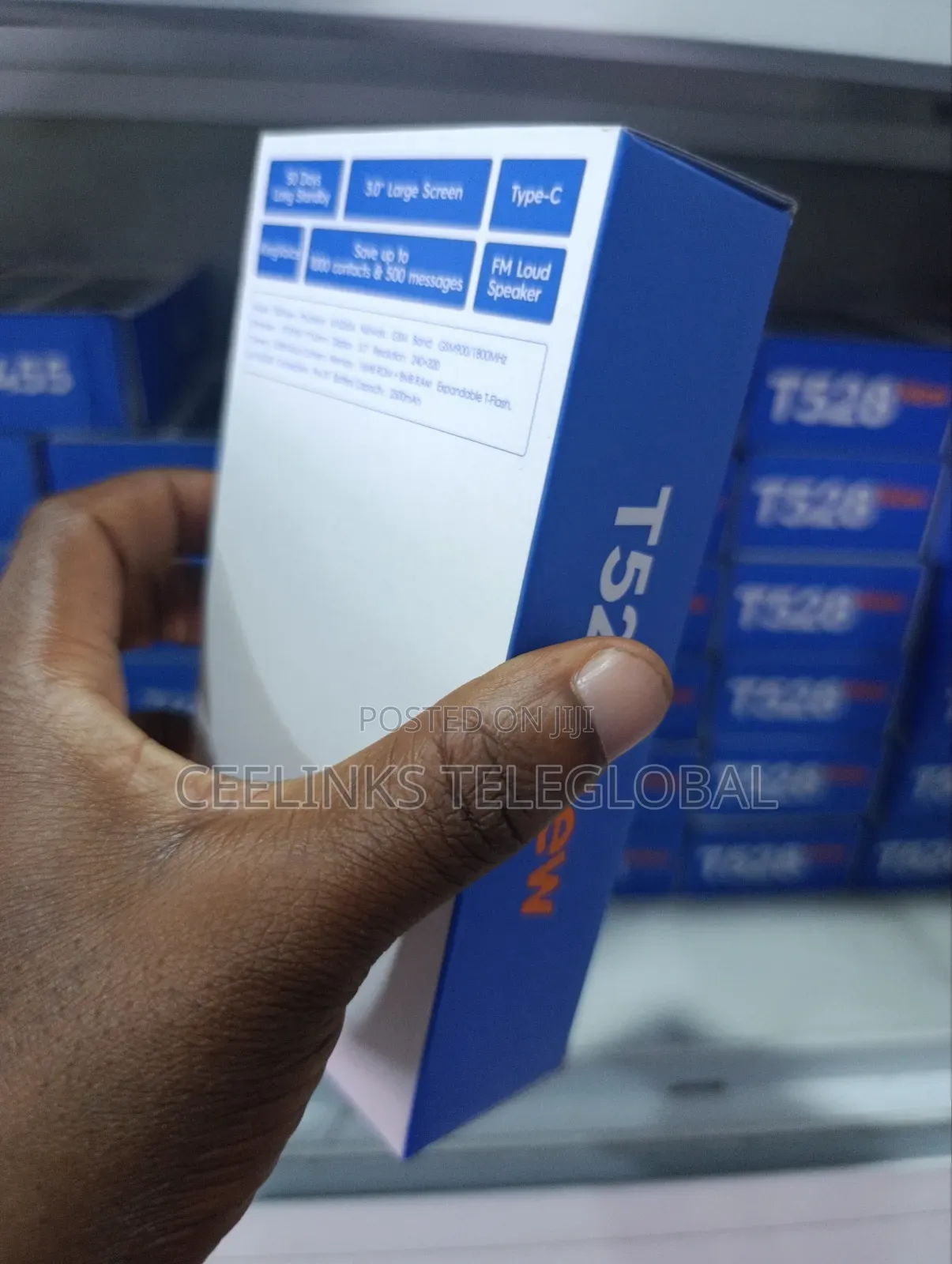 New Tecno T528 Black