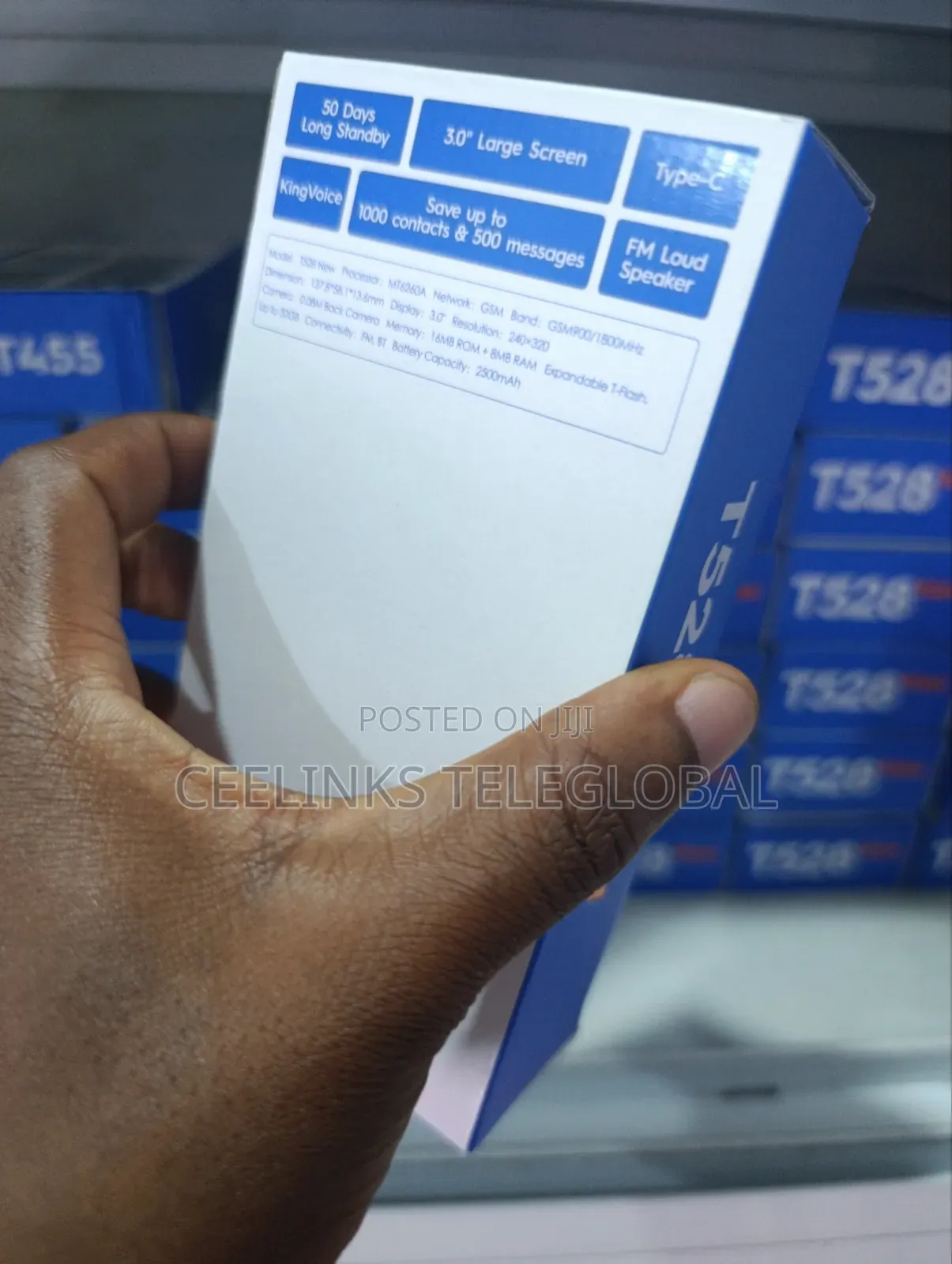 New Tecno T528 Blue