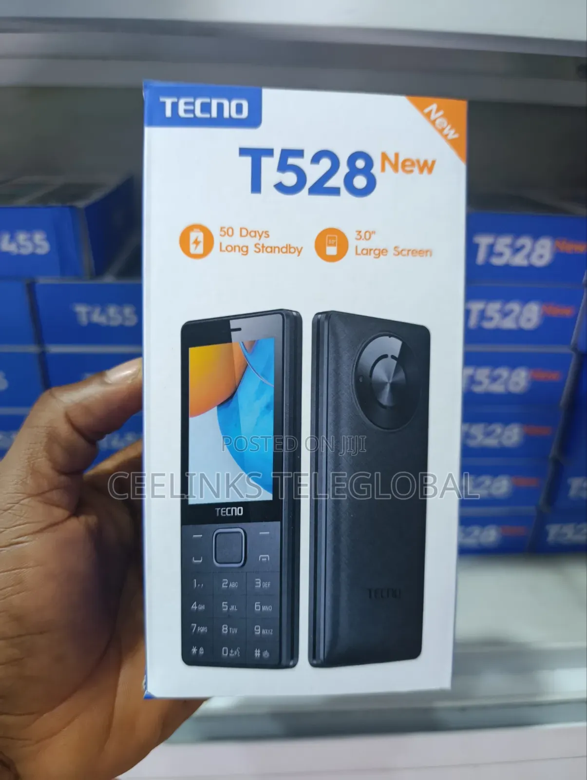 New Tecno T528 Gray