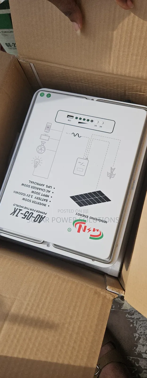N M 1000wh 500w Solar Generator