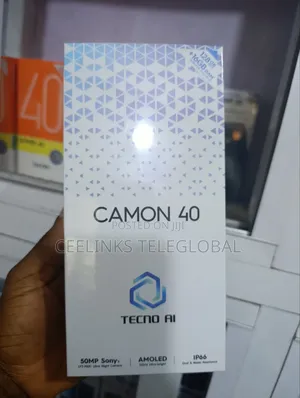 New Tecno Camon 40 128 GB Silver