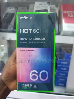 New Infinix Hot 60i 128 GB