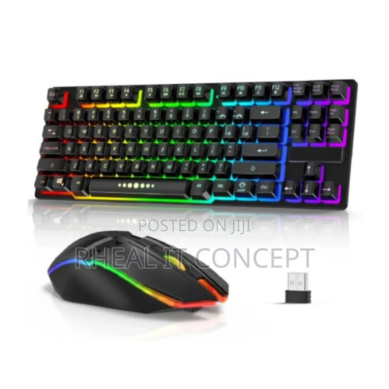 Raiku R905 RGB Wireless Keyboard and Mouse