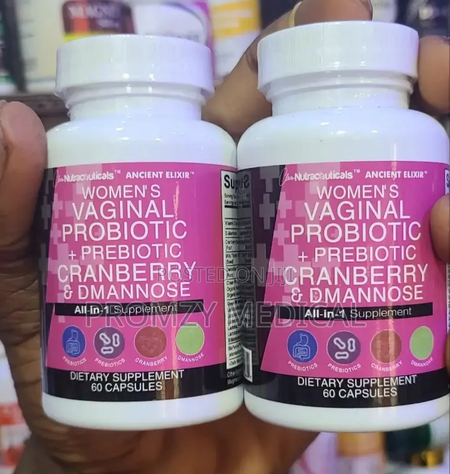 Women's Vaginal Probiotic +Prebiotic Crambery Dmannose
