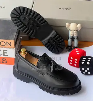 Matte Leather Loafers