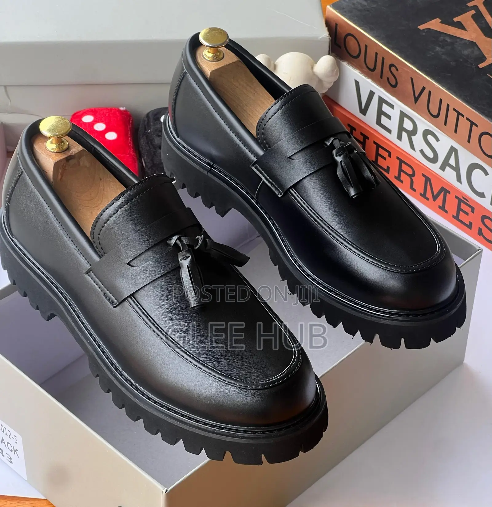Matte Leather Loafers