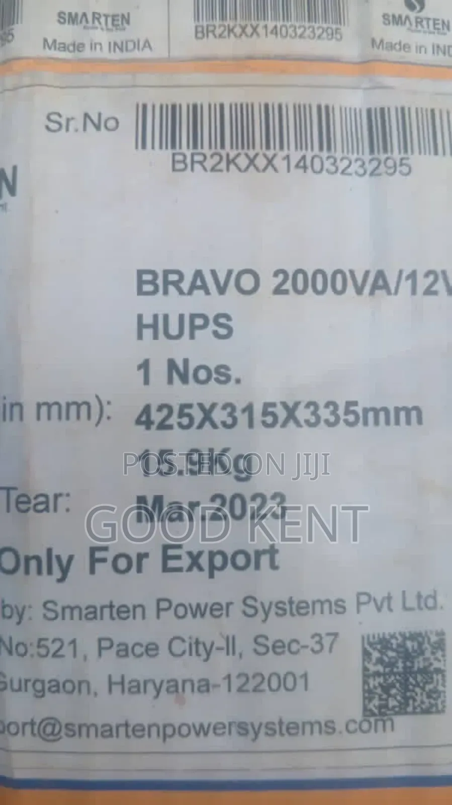 Inverter Solar for sale - Good Kent Price: ₦ 280,000 on Jiji.ng [Alimosho]