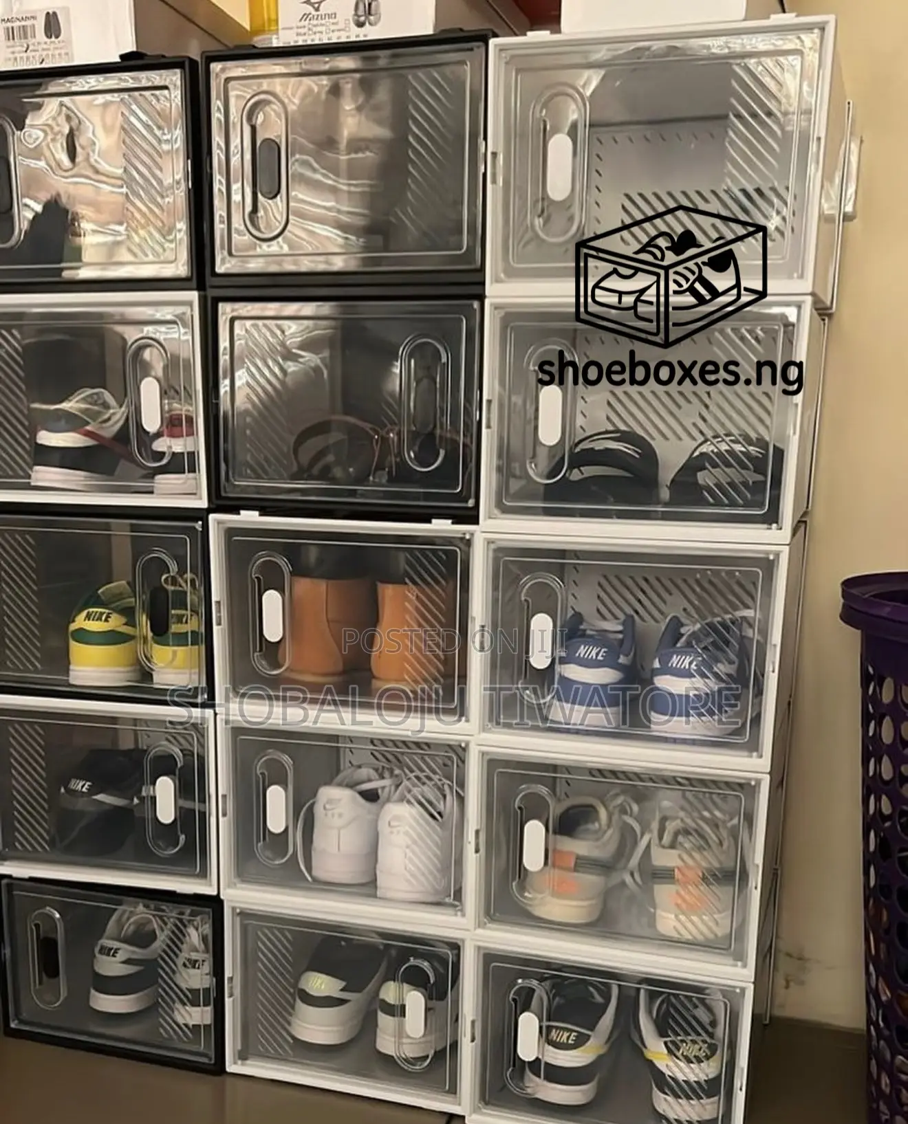 Shoebox Shoe Rack