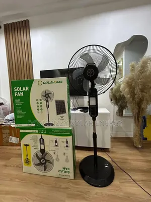 Colahome 16 Inches Solar Rechargeable Fan