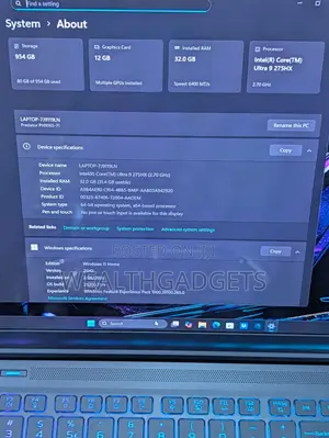 Laptop Acer Predator Helios Neo 16 32GB Intel Core Ultra 9 SSD 1T