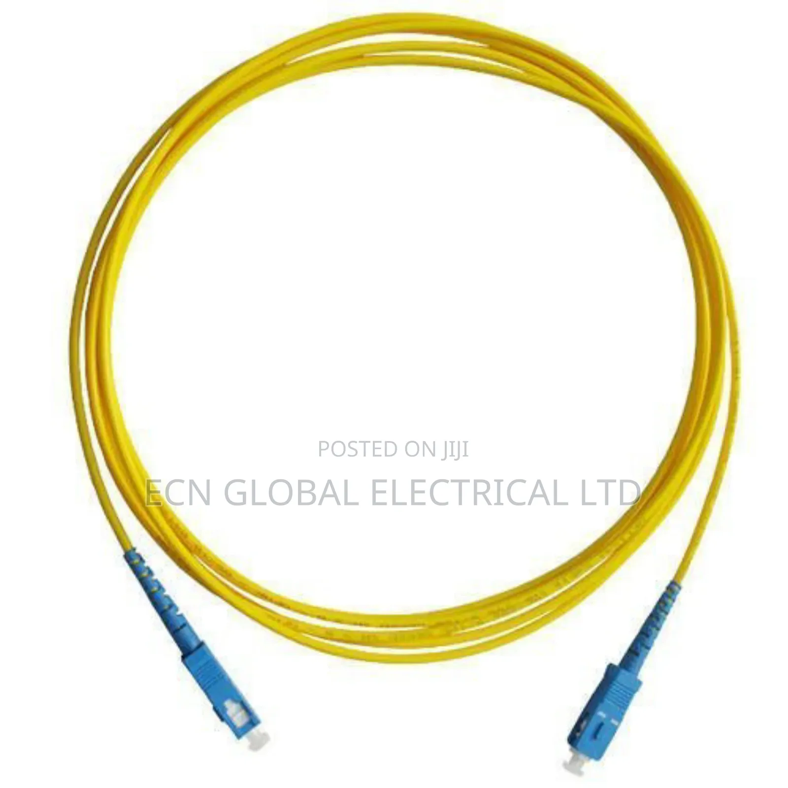 Single Mode Fiber Optic Patch Cord Sc–Sc Simplex Yellow (9/125)