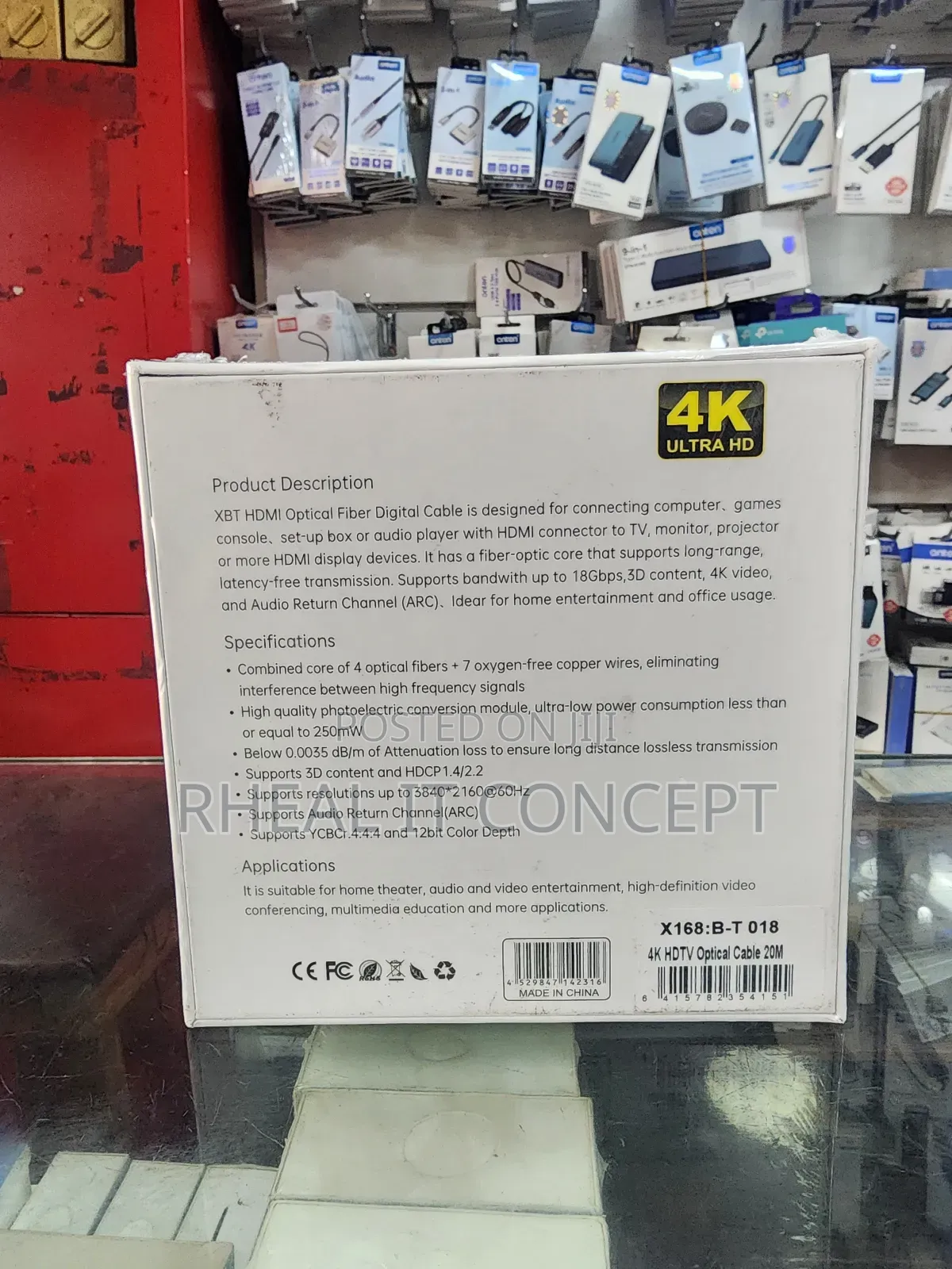 Original Fibre Optic Hdmi Cable (New Pack)