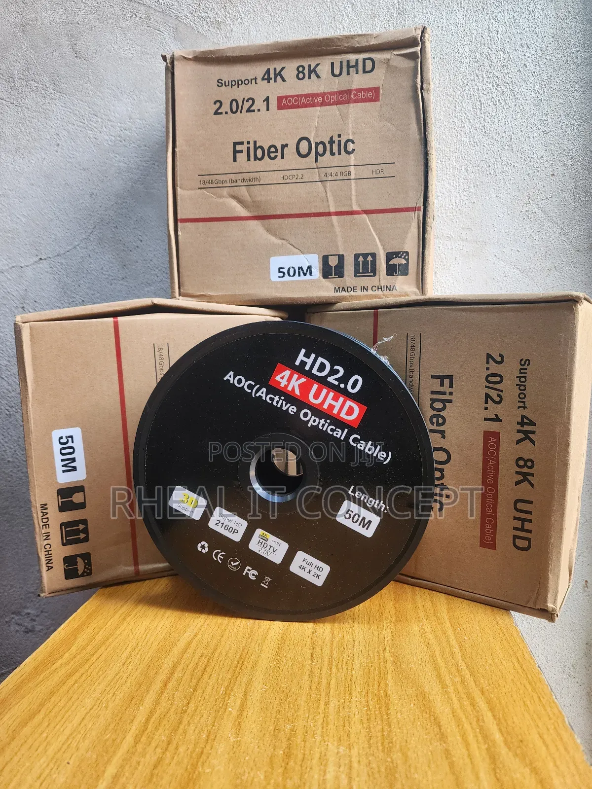 Original Fibre Optic Hdmi Cable 50meters