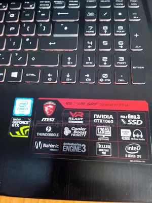 Laptop MSI GS73VR 7RF Stealth Pro 8GB Intel Core i7 SSD 256GB