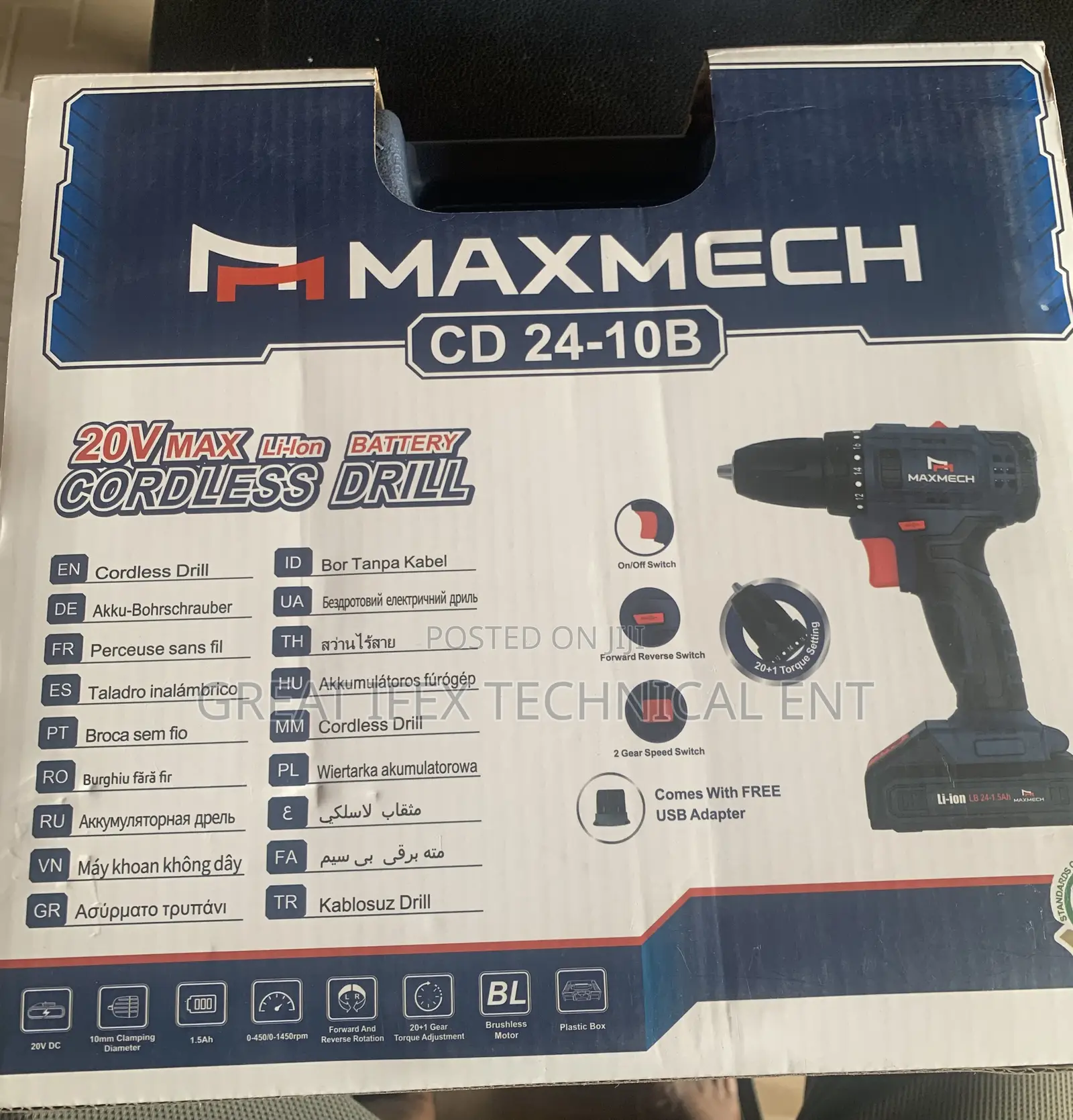 24v Cordless Drill