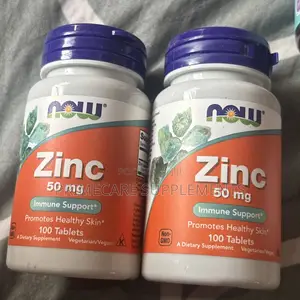 Now Zinc 50mg 100tablet