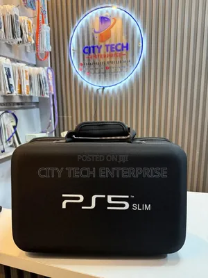 Sony Ps5 Slim Carrier Bag - Black