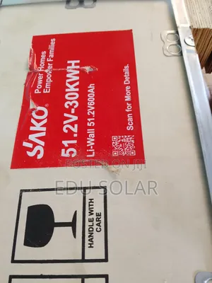 Solar Lithium Battery 30khw 48v