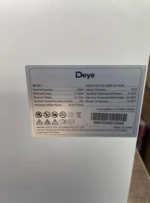 Deye 5kwh 48v Lithium