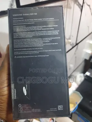 New Samsung Galaxy S20+ 5G 128 GB Black