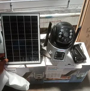 Smart Solar Security Camera 4g Dual Lens 8mp