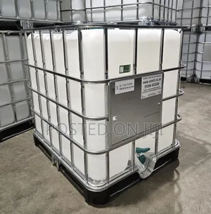 White Chemical Ibc Tank 1,000 Liters