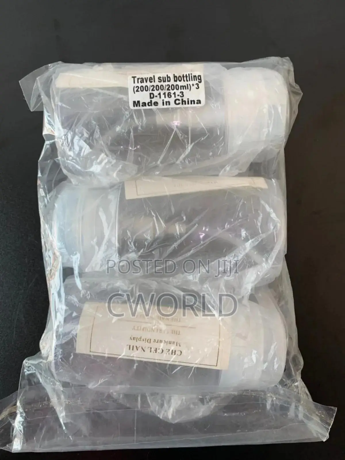 Traveling Sub Bottling (Manicure Display Bottle)