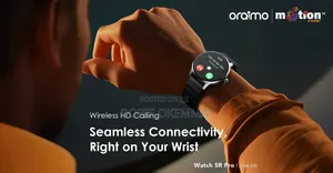 Oraimo Watch 5r Pro – 1.43" Amoled Smartwatch (Wireless Hd Calling)