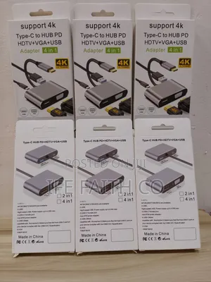 Type C 4 in 1 Adapter
