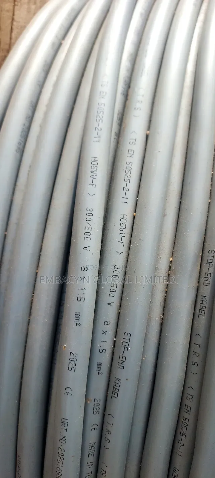 Control Flexible Cable 1.5mm 8core