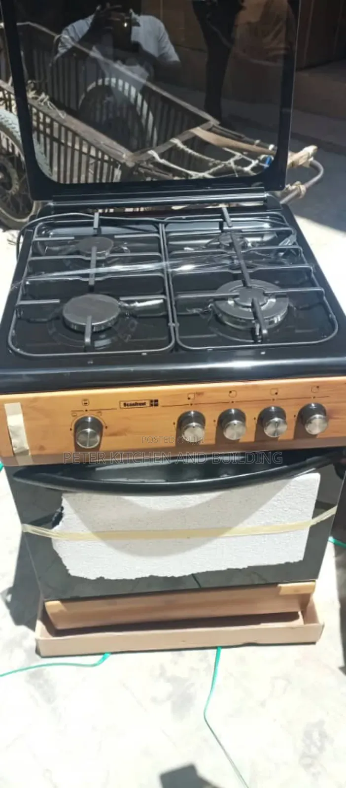4 Buner Glass Standing Coker