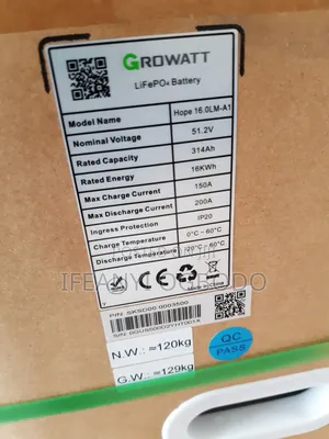 Growatt Lithium Battery 16kwh 51.2v