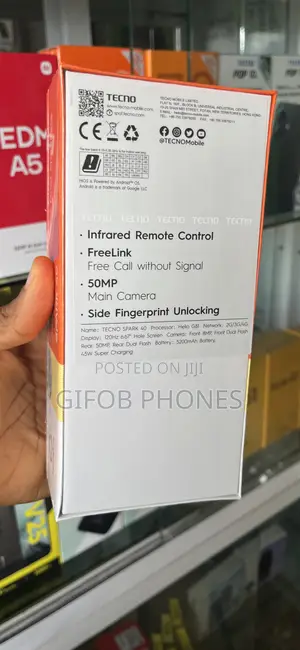 New Tecno Spark 40 128 GB