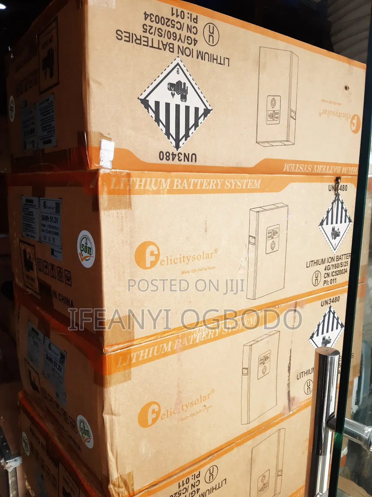 Felicity Lithium Battery 5.12kwh 51.2v